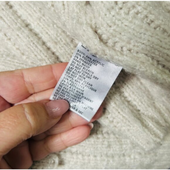 Urban Outfitters Truly Madly Deeply Ava cream sweater xs - Picture 7 of 7